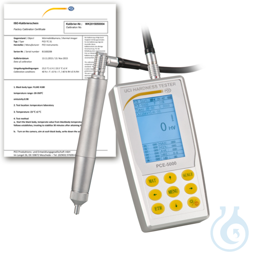 Ultrasonic Hardness Tester PCE-5000-ICA - Luminix Health