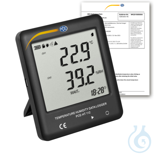 Temperature-Humidity Datalogger PCE-HT 112-ICA - Luminix Health