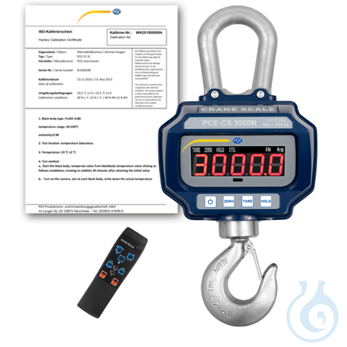 Image of Crane scale PCE-CS 3000N-ICA - Luminix Health