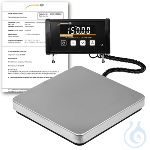 Image of Platform Scale PCE-PB 150N-ICA - Luminix Health