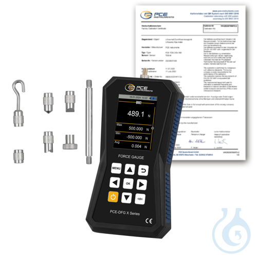 Force Gauge PCE-DFG 500 X-ICA - Luminix Health