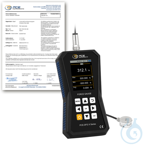 Image of Force Gauge PCE-DFG 0K5 XF-ICA - Luminix Health