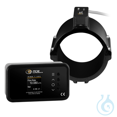 Image of Clamp-On Ultrasonic Flow Meter PCE-UFM 80CU - Luminix Health