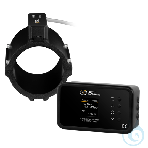 Clamp-On Ultrasonic Flow Meter PCE-UFM 65PVC - Luminix Health