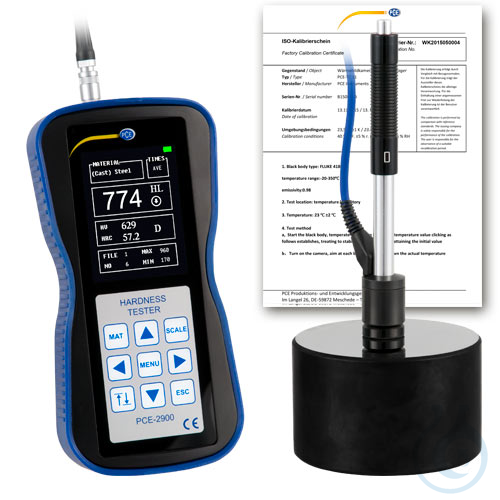 Image of Hardness Tester PCE-2900-ICA - Luminix Health