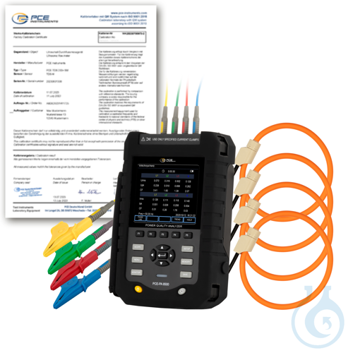 Image of Power Quality Analyzer PCE-PA 8500 HP-ICA - Luminix Health