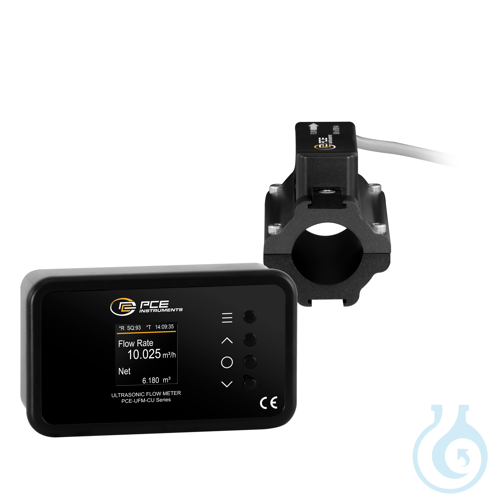 Image of Clamp-On Ultrasonic Flow Meter PCE-UFM 25CU - Luminix Health