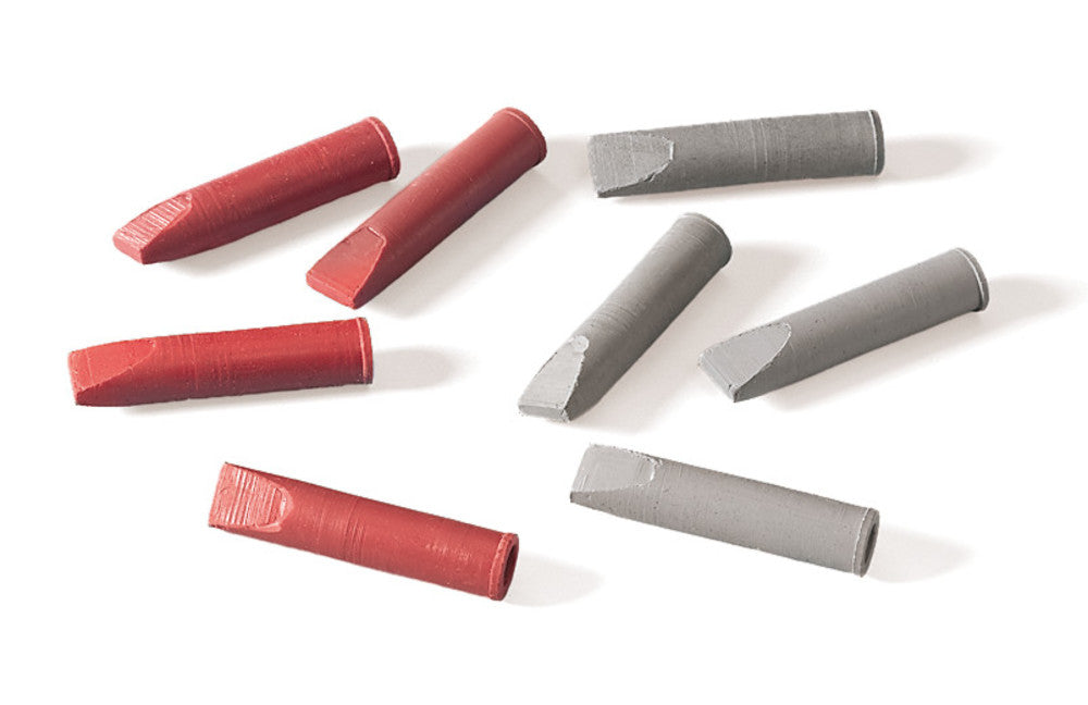 Rotilabo®-rubber wipers, natural rubber, rod-shaped, grey, glass rods Ø 5 - 6 mm - Luminix Health