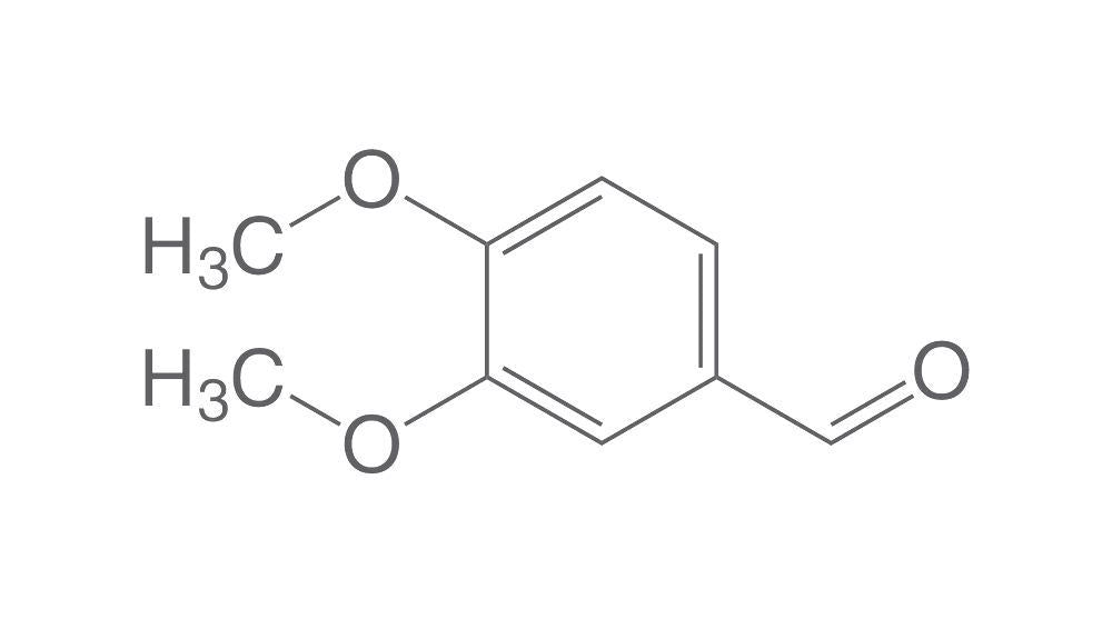 3,4-Dimethoxybenzaldehyde, min. 99 %, for synthesis, 100 g, plastic - Luminix Health