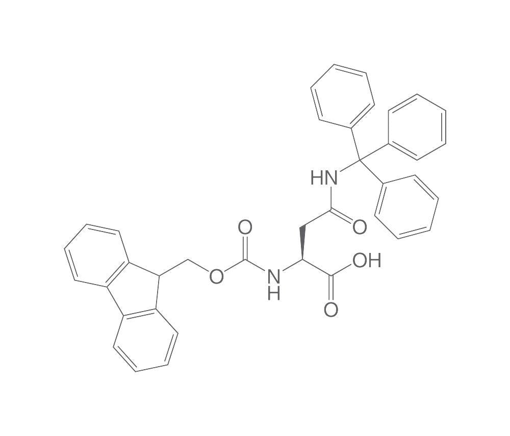 Fmoc-L-Asparagine-(Trityl), PEPTIPURE®, min. 98 %, for biochemistry, 5 g, glass - Luminix Health