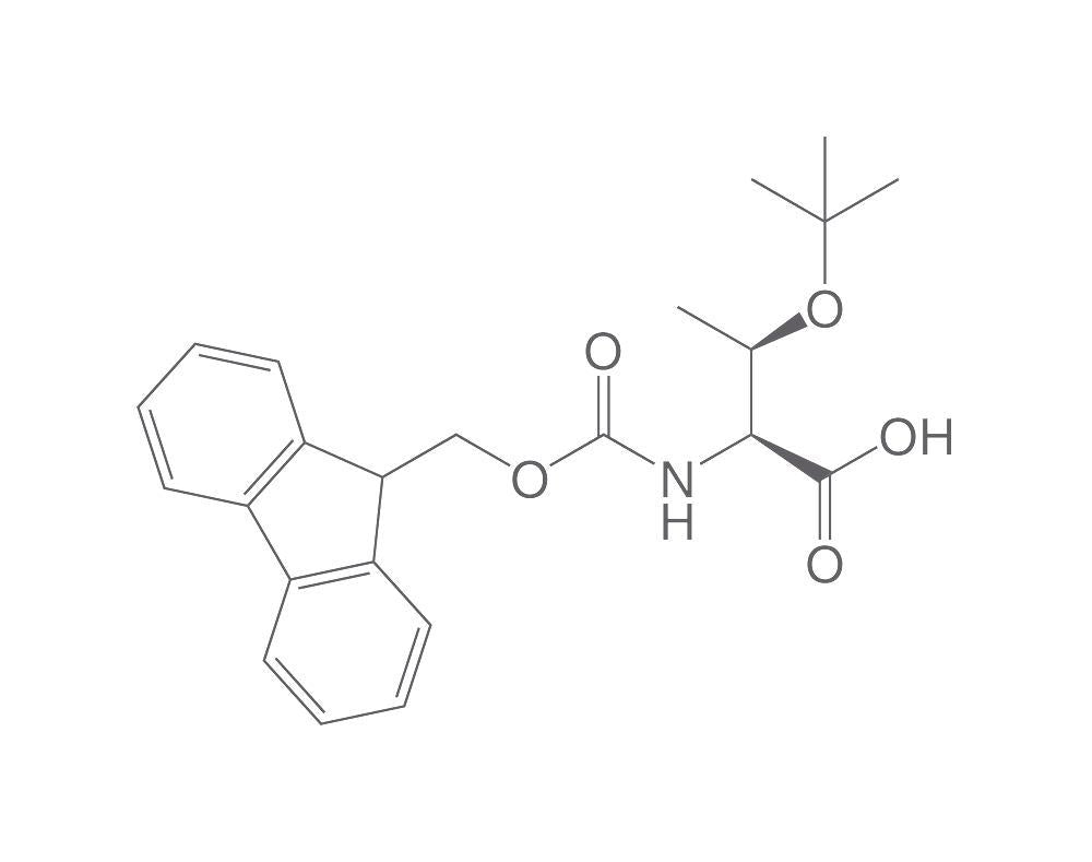 Fmoc-L-Threonine-(tBu), PEPTIPURE®, min. 99 %, for biochemistry, 5 g, glass - Luminix Health