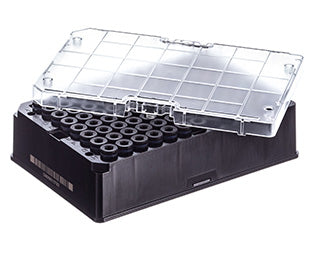 CRYO.S biobank tubes, 600 µL, 2D codes, rack with 9
