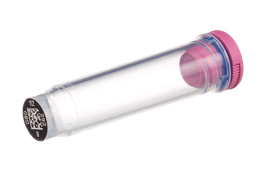 CRYO.S biobank tubes, 600 µL, 2D codes, rack with 9