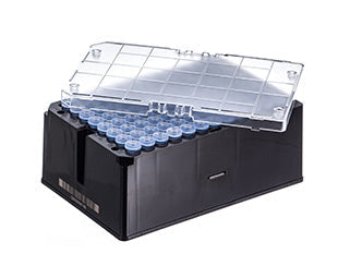CRYO.S biobank tubes, 1000µL, 2D codes, rack with 9