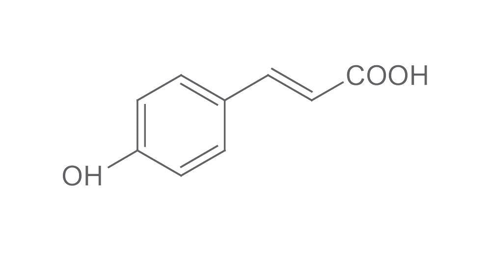 p-Coumaric acid, min. 98 %, 10 g, glass - Luminix Health