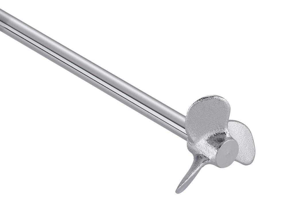 Stirring blade, propeller, 3-winged, stirrer Ø 45 mm, shaft-length 350 mm - Luminix Health