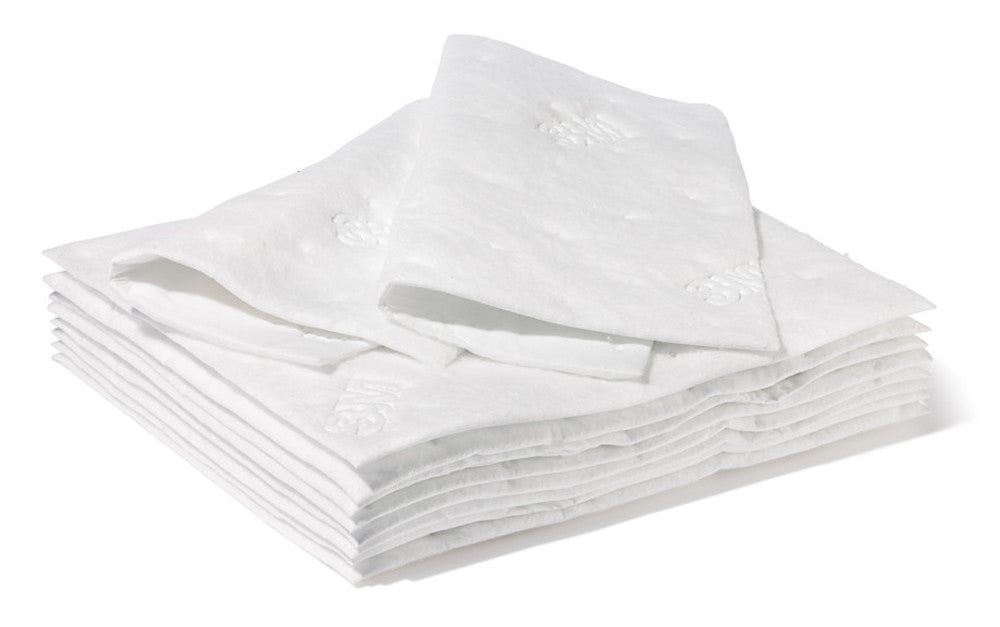 Oil sorbent, wipes, 10 unit(s) - Luminix Health