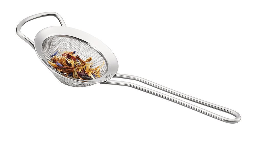 Rotilabo®-round sieve, stain. steel 18/8, Ø outer 75 mm, mesh width 0.5 mm - Luminix Health