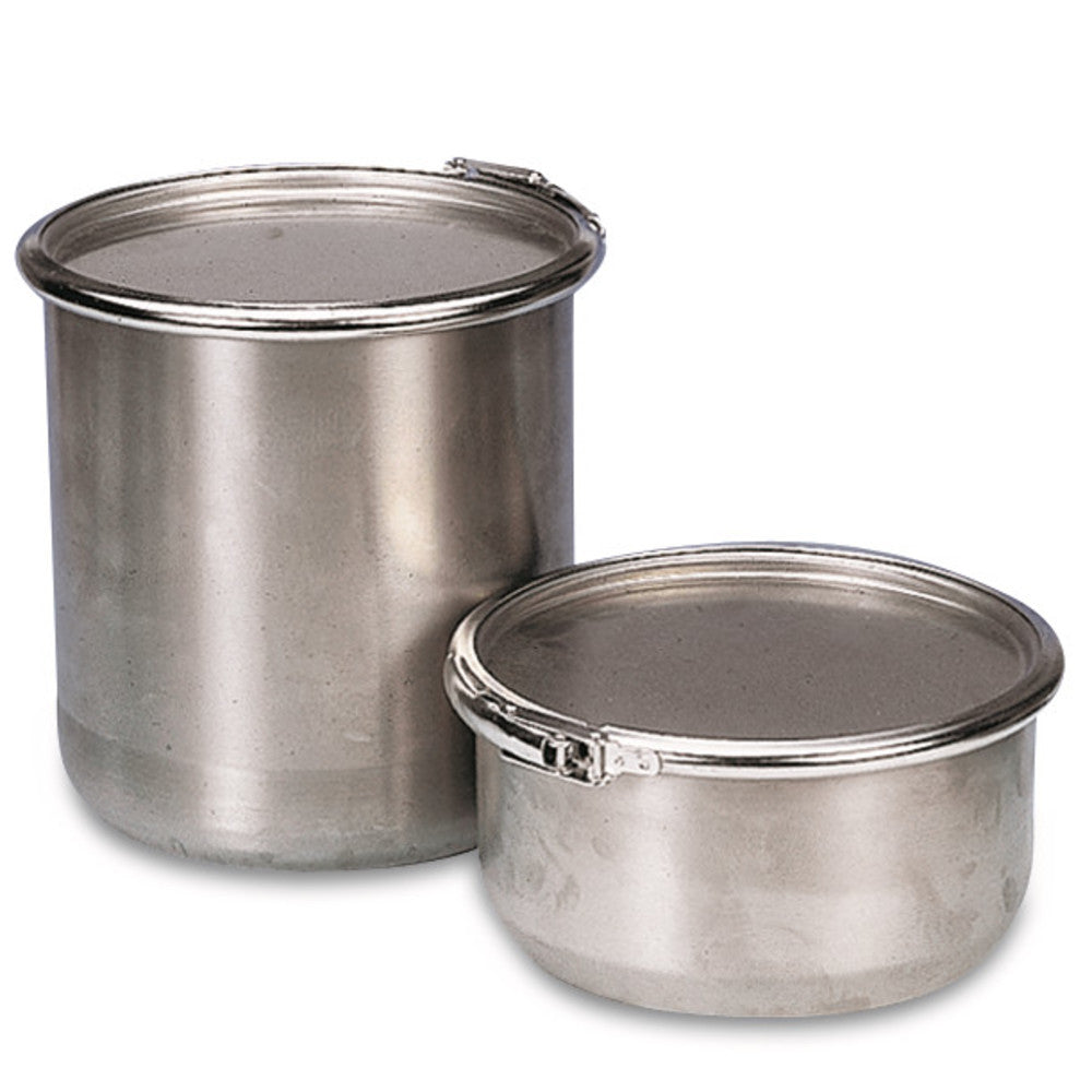Rotilabo®-storage drum, stainless steel, 10 l, 1 unit(s) - Luminix Health