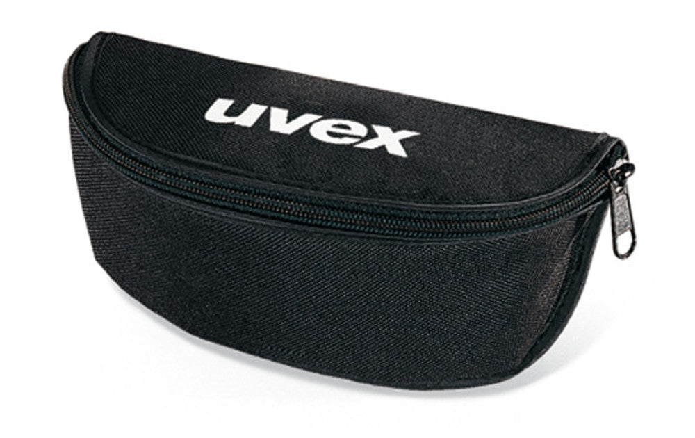 Glasses bag, by UVEX, black, robust case for temple glasses from UVEX, 1 unit(s) - Luminix Health