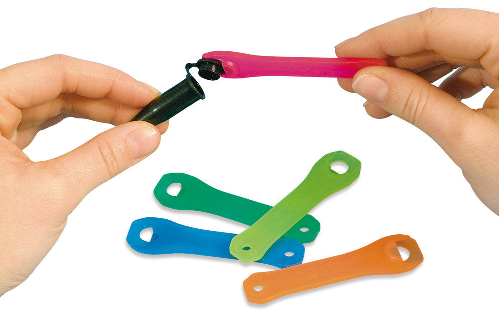 ROTILABO®-microcentrifuge tube opener, assorted colours, 10 unit(s) - Luminix Health