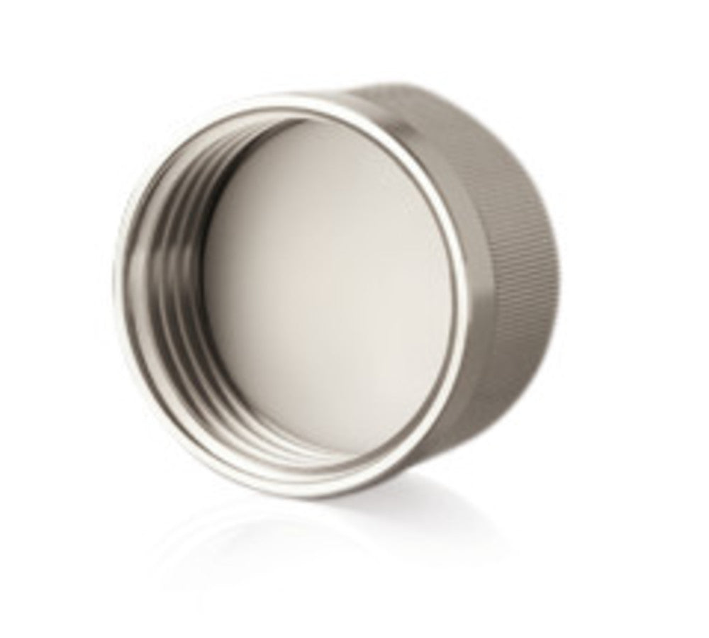 Stainl. st.cap,GL 45 thread, PTFE gasket, for storage bottle, 1 unit(s) - Luminix Health