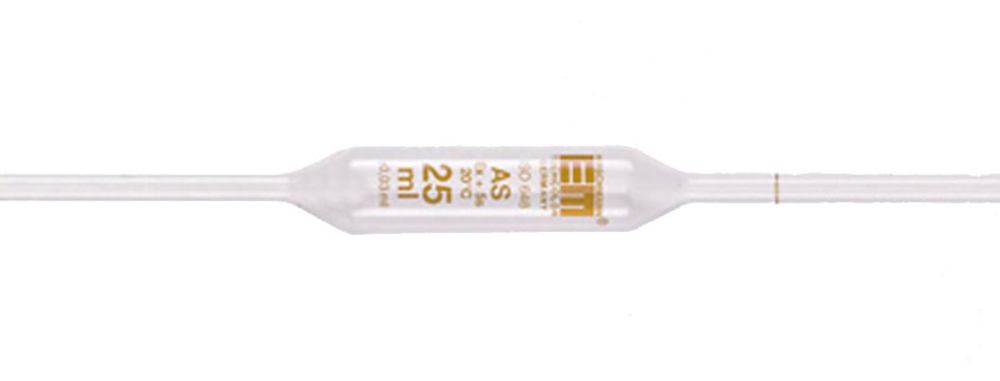 Image of Bulb pipettes class AS, brown graduated