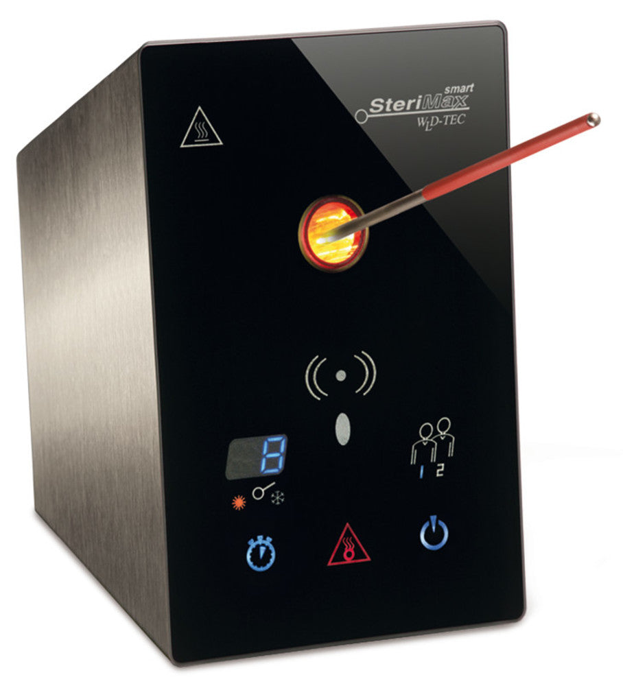 Infrared inoculation loop steriliser, SteriMax smart 750 to 1000 °C, 1 unit(s) - Luminix Health