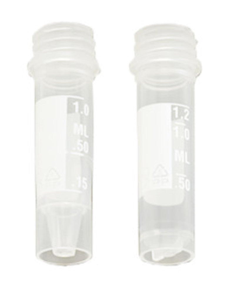 Reaction vials, without lid, PP, vol. 1.5 ml, freestanding, 1000 unit(s) - Luminix Health