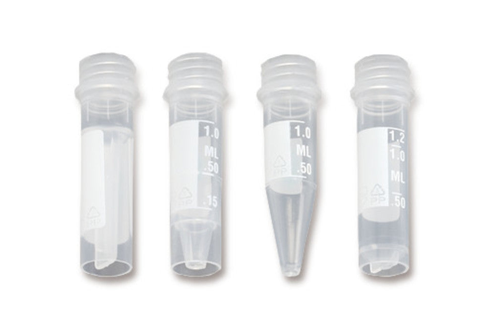 Reaction vials 0.5 ml, sterile, with cap, freestanding, 500 unit(s) - Luminix Health