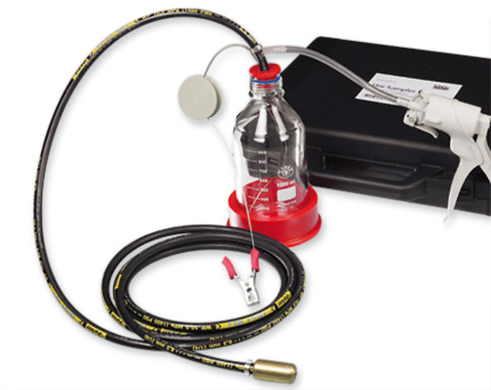 Liquid sampler UniSampler, with 4 m-tube and 1000 ml glass bottle, 1 unit(s) - Luminix Health