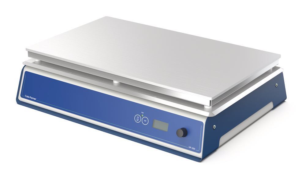 Digital hot plate HP-200D-XL-S, hot pl. 300x500 mm, max. 300°C, 1500W, 1 unit(s) - Luminix Health