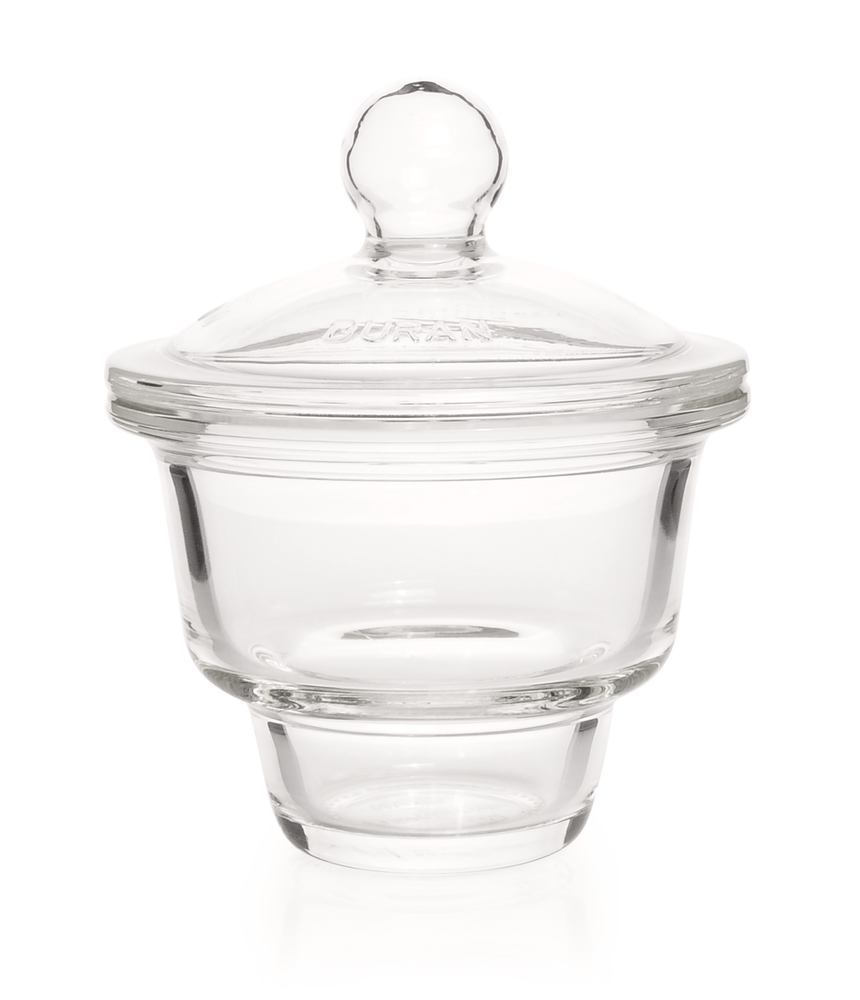 Dessicator with lid with knob, 5,8 l, DN 200, set complete underpart with lid - Luminix Health