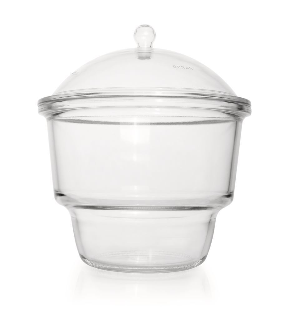 Dessicator with lid with knob, 18,5 l, DN 300, set complete underpart with lid - Luminix Health