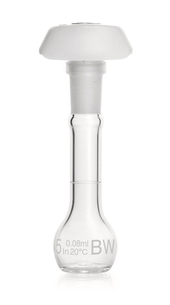 DURAN®-volumetric flask, class B, 5 ml, white graduation, 2 unit(s) - Luminix Health