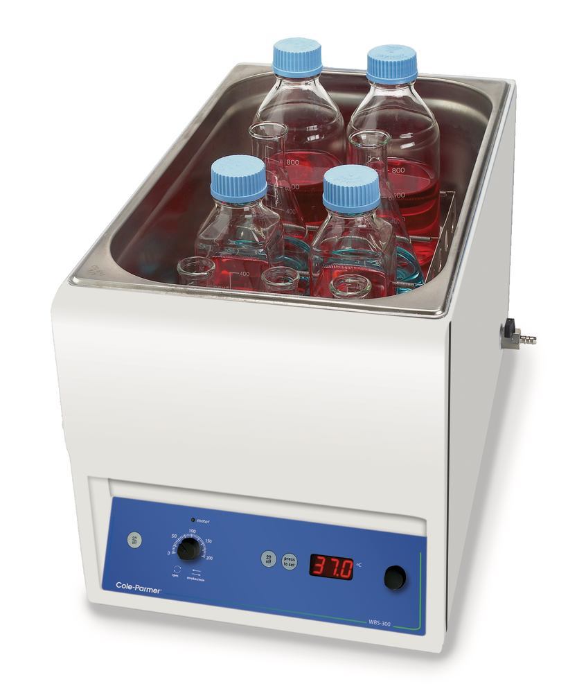 Shaking water bath WBS-300, working temp. +19 to +100 °C, 24 l, 1 unit(s) - Luminix Health