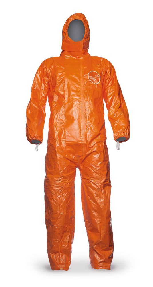 TYCHEM® 6000 F-overall, PE-spun fleece, orange, size M, 1 unit(s) - Luminix Health