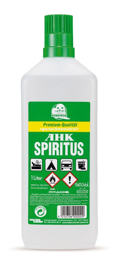 Methylated spirit, denatured ethyl alcohol, 1 l - Luminix Health