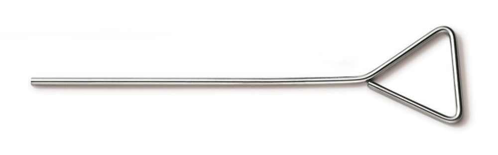 Drigalski spatula, Stainless steel, W 40 mm, L 195 mm, 5 unit(s) - Luminix Health