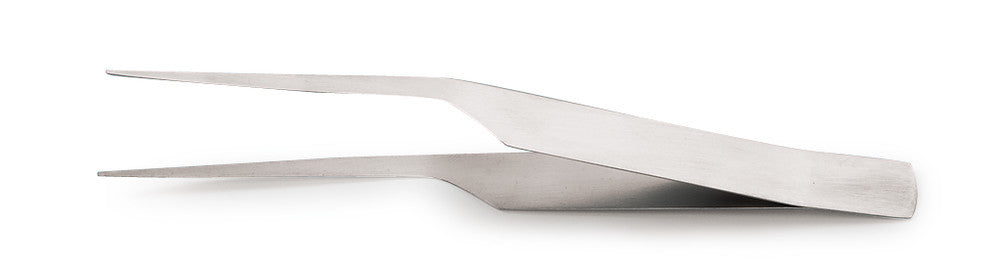 Forceps made of spring steel, pointed, length 105 mm, 1 unit(s) - Luminix Health