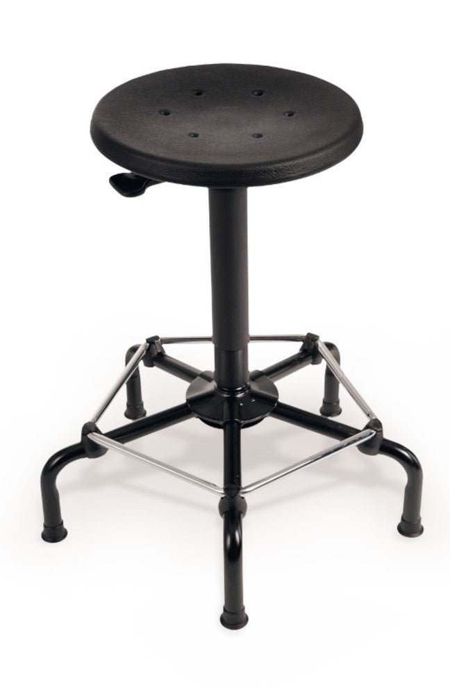 Stool with all-round footrest, seat height 540-740 mm, 1 unit(s) - Luminix Health
