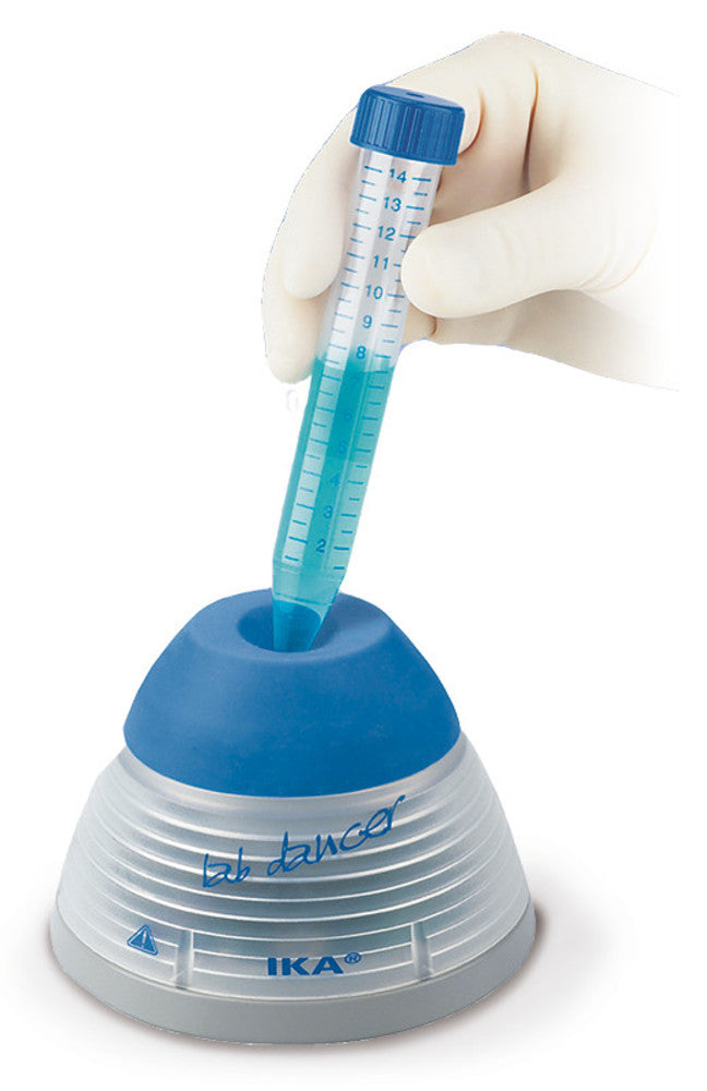 Test tube shaker lab dancer, rotary, 2800/min, 1 test tube 50ml, 1 unit(s) - Luminix Health