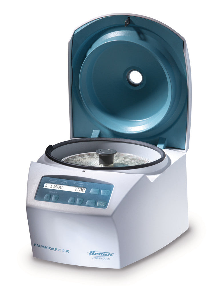 Haematocrit centrifuge 200, 208-240 V, 50/60 Hz, 1 unit(s) - Luminix Health