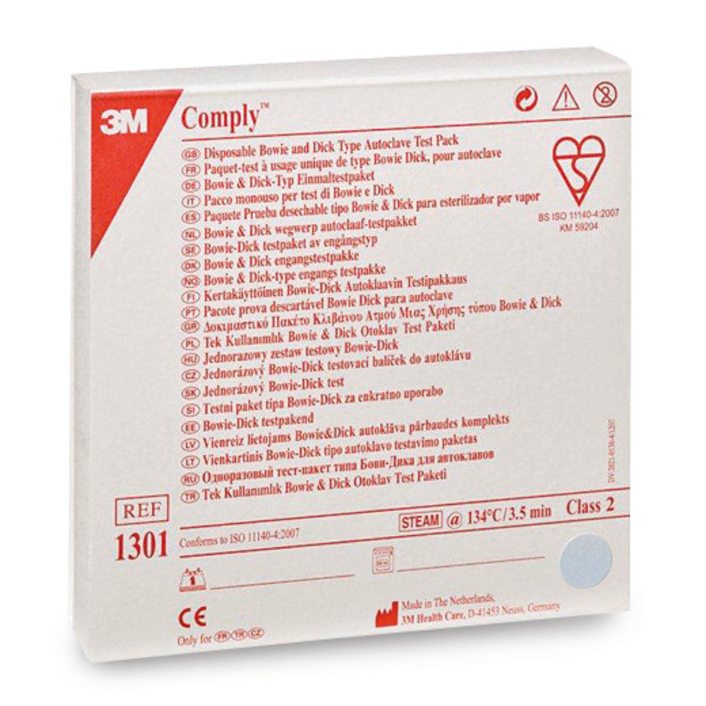 Indicators for autoclave monitoring, Bowie-Dick disposable test pack, 20 unit(s) - Luminix Health