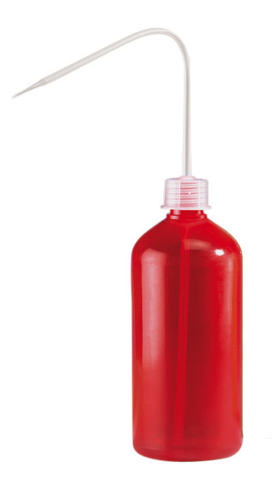 Rotilabo®-wash bottle, 250 ml, red, 1 unit(s) - Luminix Health