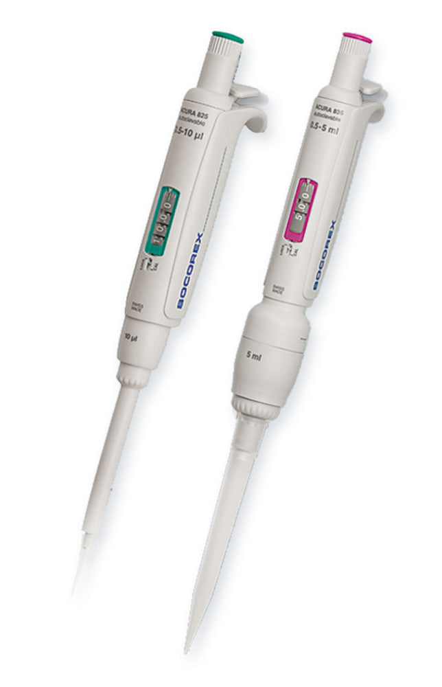 Micro-/macrolitre pipettor Acura® 815, fix volume, from Socorex, 50 µl - Luminix Health