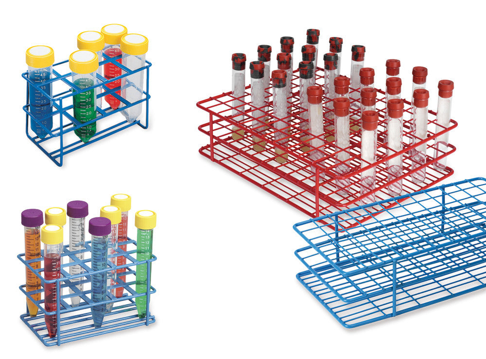 Frame for sample tubes, 4x10, for tube Ø 16-20 mm, 1 unit(s) - Luminix Health