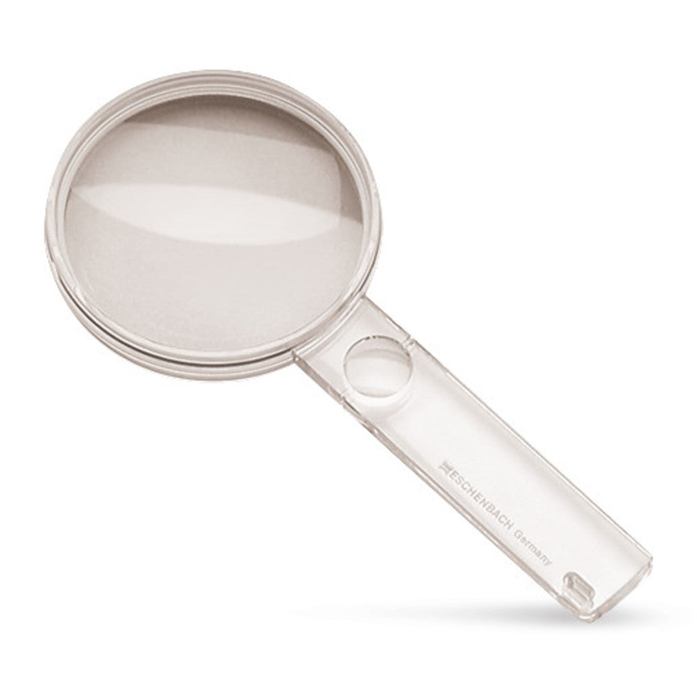 Hand-held magnifiers with addition. lens, 6,4/2,5-times magnification, 1 unit(s) - Luminix Health