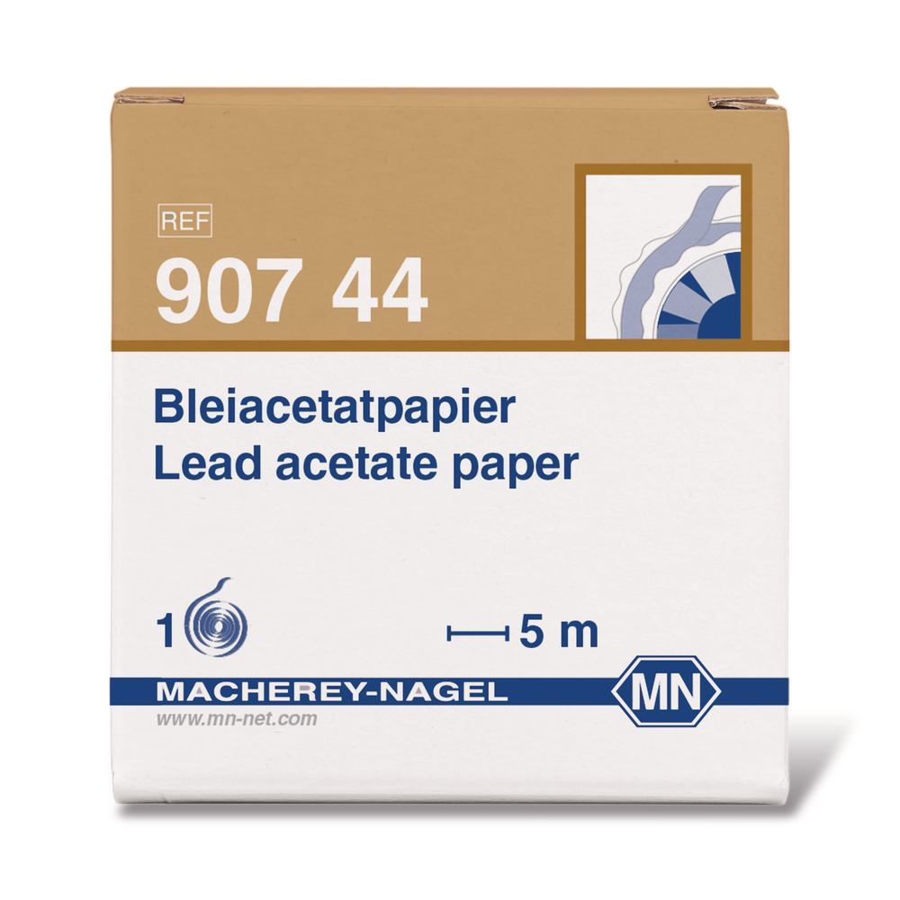 Lead acetate paper to test, hydrogen sulphide, sulphide ions, 1 roll(s) - Luminix Health