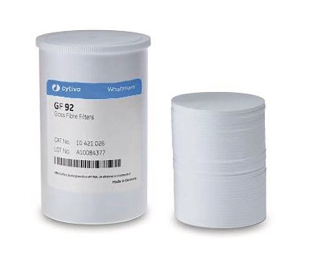 Glass fibre filter paper - round filters, type GF 92, Ø 135 mm, 100 unit(s) - Luminix Health